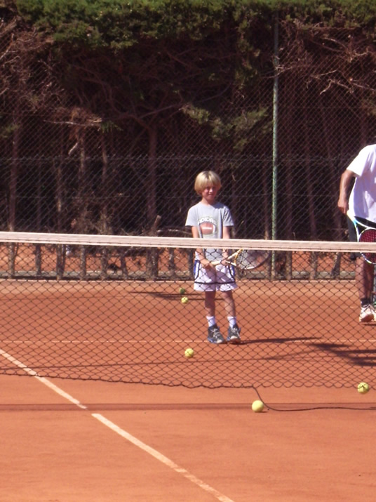 Tennis camp for kids Spain