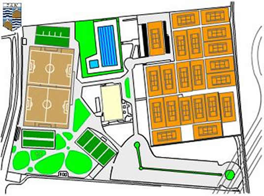 Tennis School courts Alicante Spain